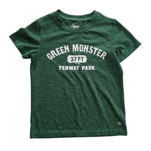 Boston Red Sox '47 Youth Fenway Park Green Monster T-Shirt - Hunter Green